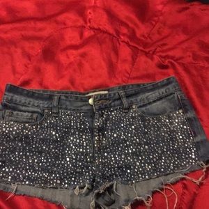 Pink, Victorias Secret jean shorts